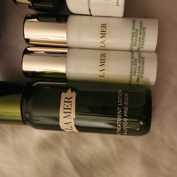 10 LA MER minis plus makeup bag. New - Picture 2 of 5